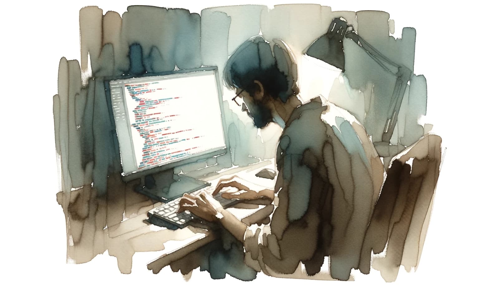 DALL·E 3 Watercolor Painting Research