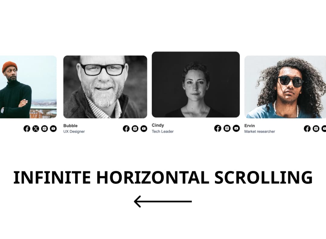 Creating Infinite Horizontal Scrolling with Pause on Hover in Webflow