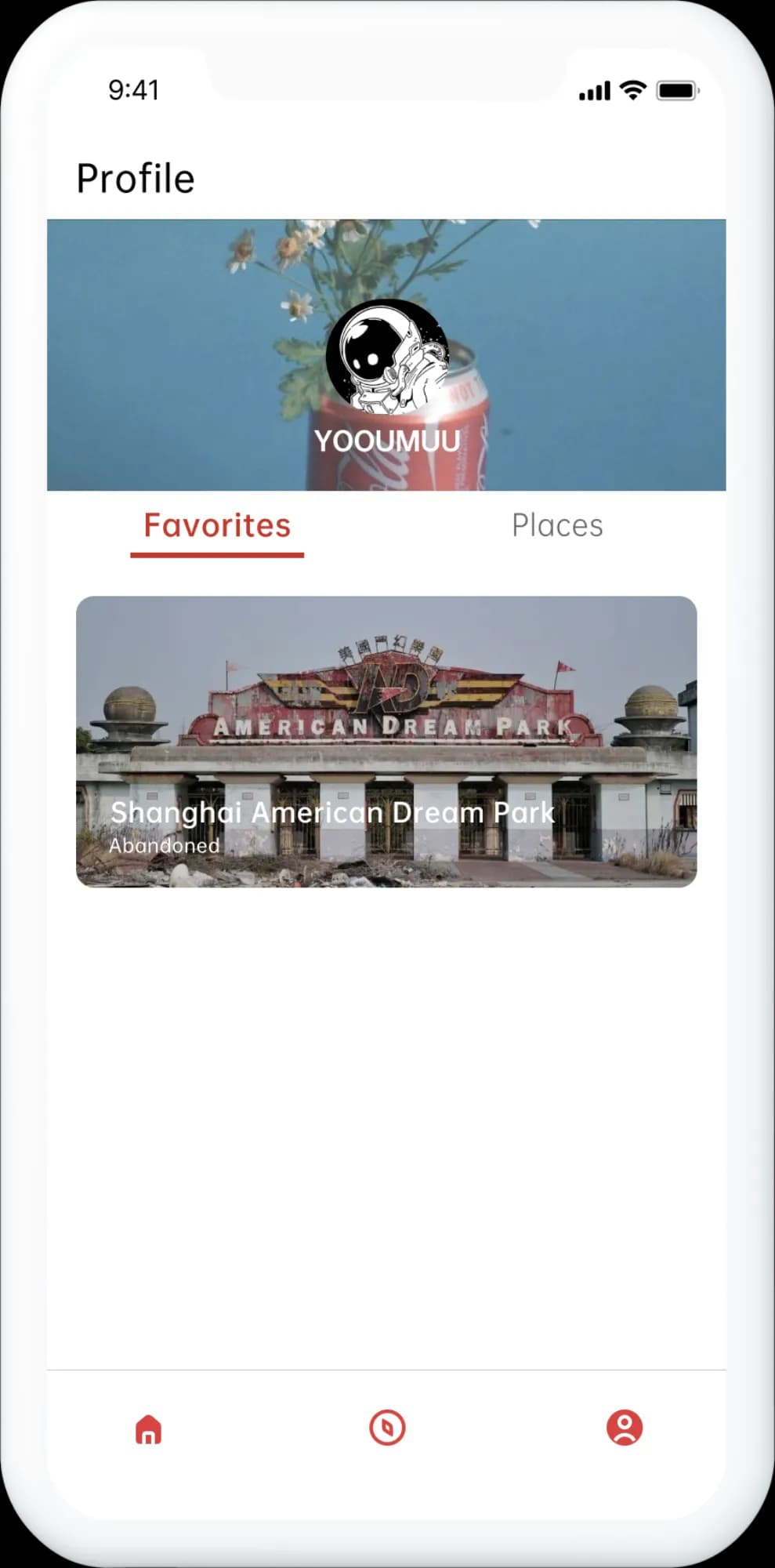 OddityQuest app prototype.